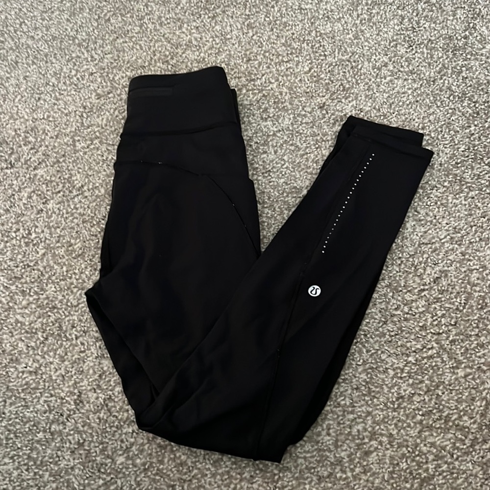 Lululemon High Rise Leggings With Pockets